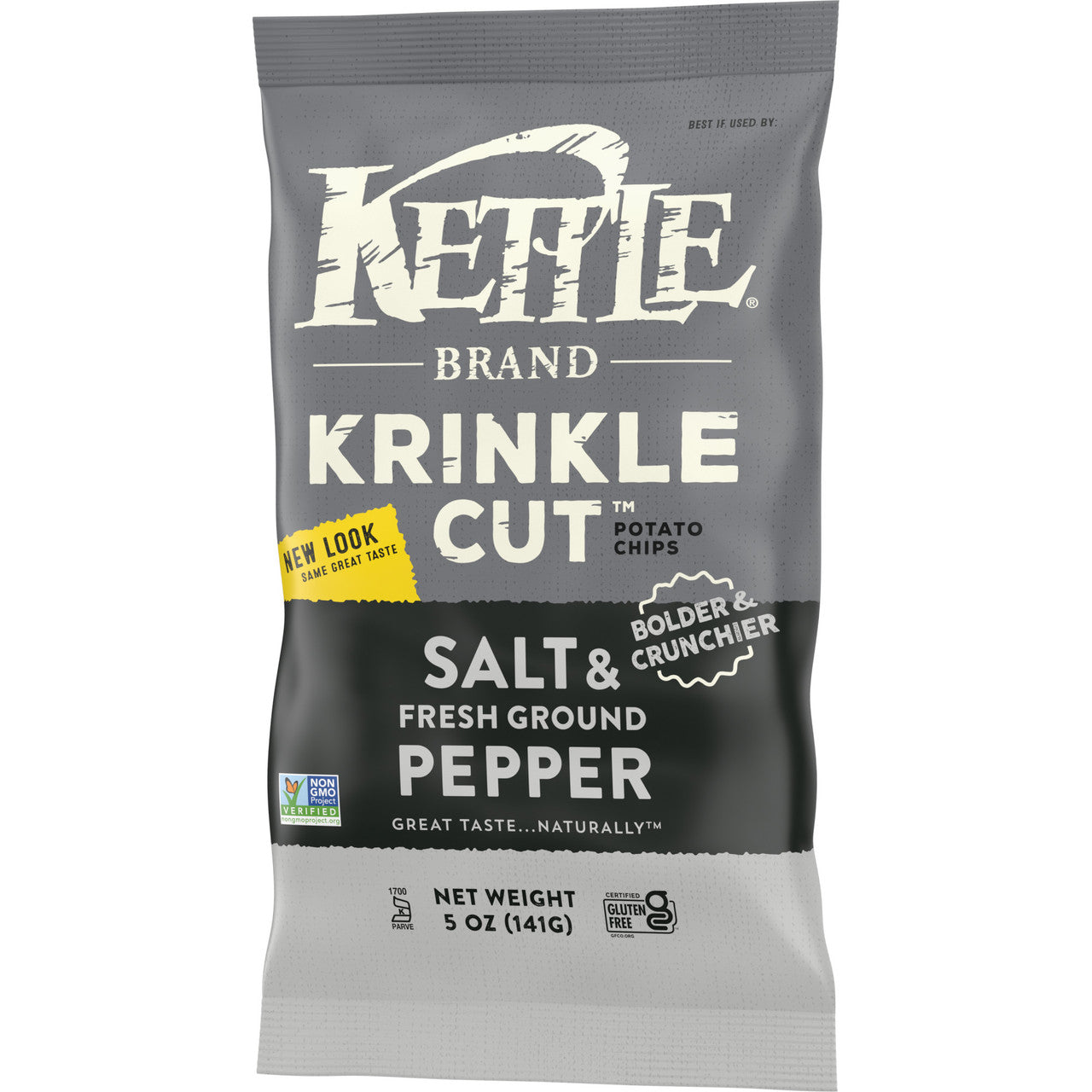Kettle Chips Salt & Fr Pp Krinkle Chips (15x5 Oz)-11
