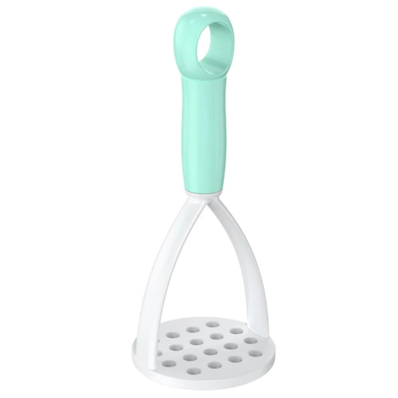 Manual Potato Masher Plastic Pressed Potato Smasher Portable Kitchen Tool for Babies Food Fruit Banana Baking.