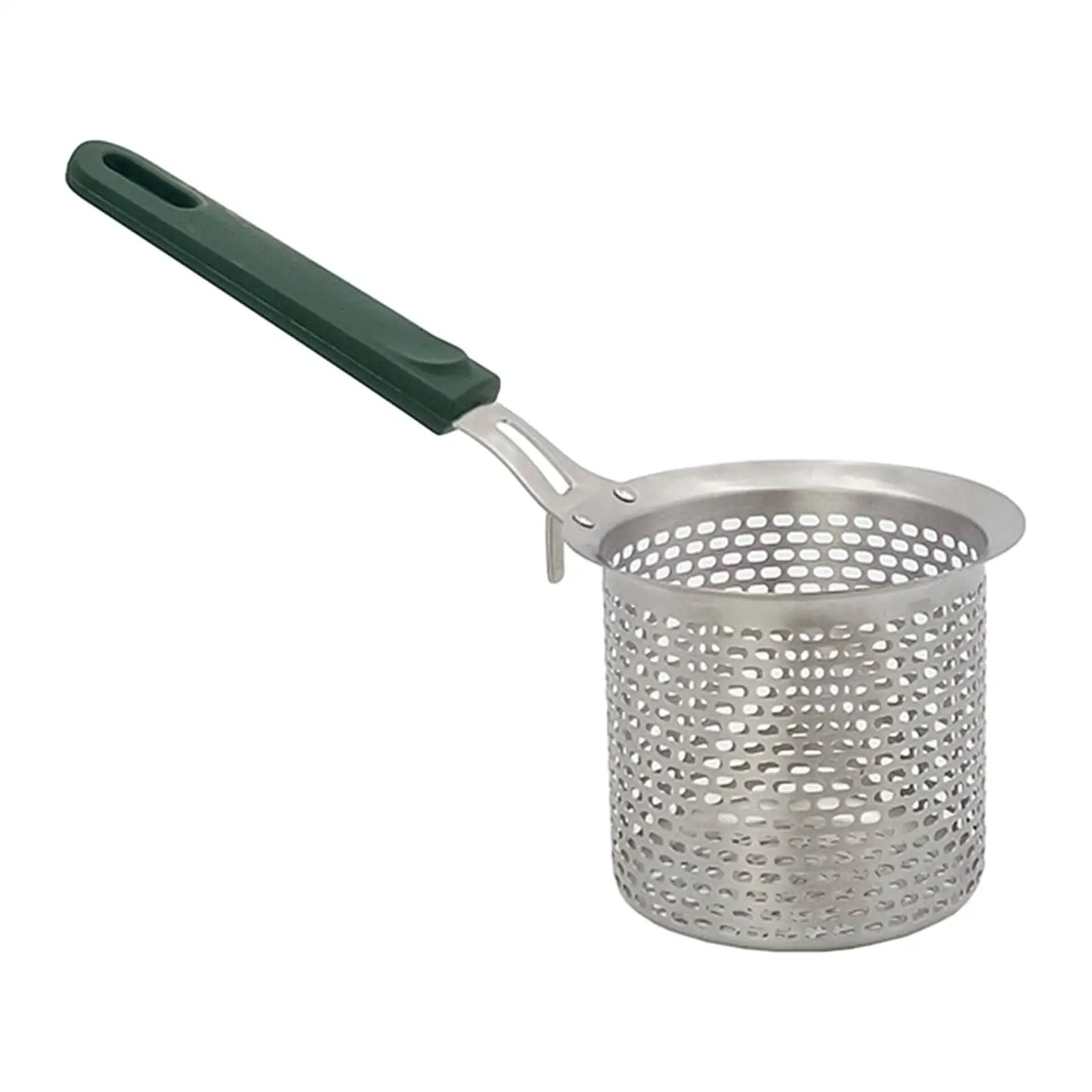 Mesh Pasta Strainer with Handle.