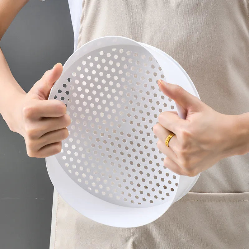 Multi-Layer Microwave Dumpling Steamer and Rice Cooker with Steaming Grid - Kitchen Accessory