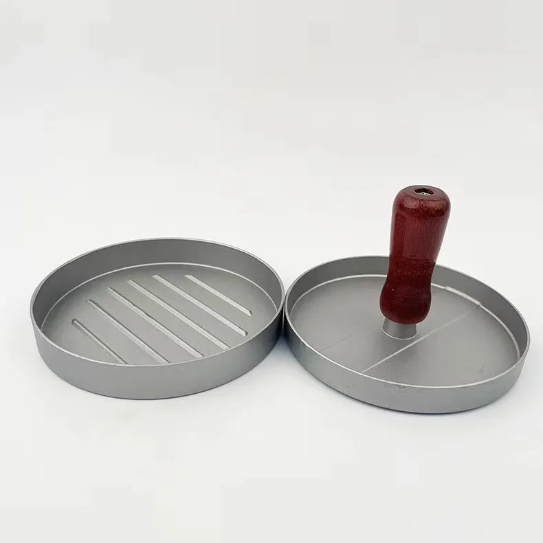 12CM Hamburger Maker Press Chopped Steak Meat Smasher Cutlet Mold Croquettes Kitchen Cooking Tool Hamburgueria Diner Accessories.