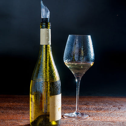 Stainless Steel Wine Bottle Cooler Stick with Leakproof Chilling Rod - Perfect for Wine and Beer Beverages