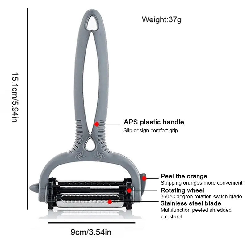 Multifunctional Kitchen Peeler - 3 in 1