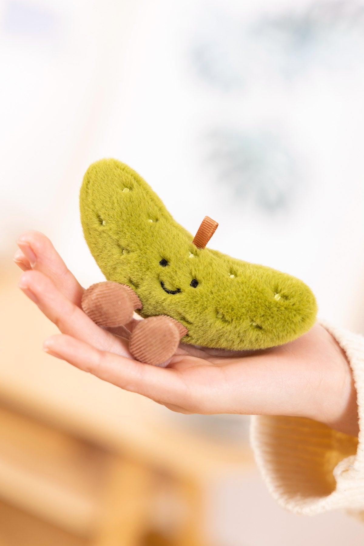 Plush Potato and Cucumber Toy - Cute Childrens Gift