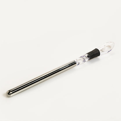 Stainless Steel Wine Bottle Cooler Stick with Leakproof Chilling Rod - Perfect for Wine and Beer Beverages