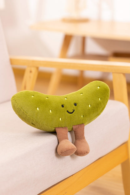 Plush Potato and Cucumber Toy - Cute Childrens Gift