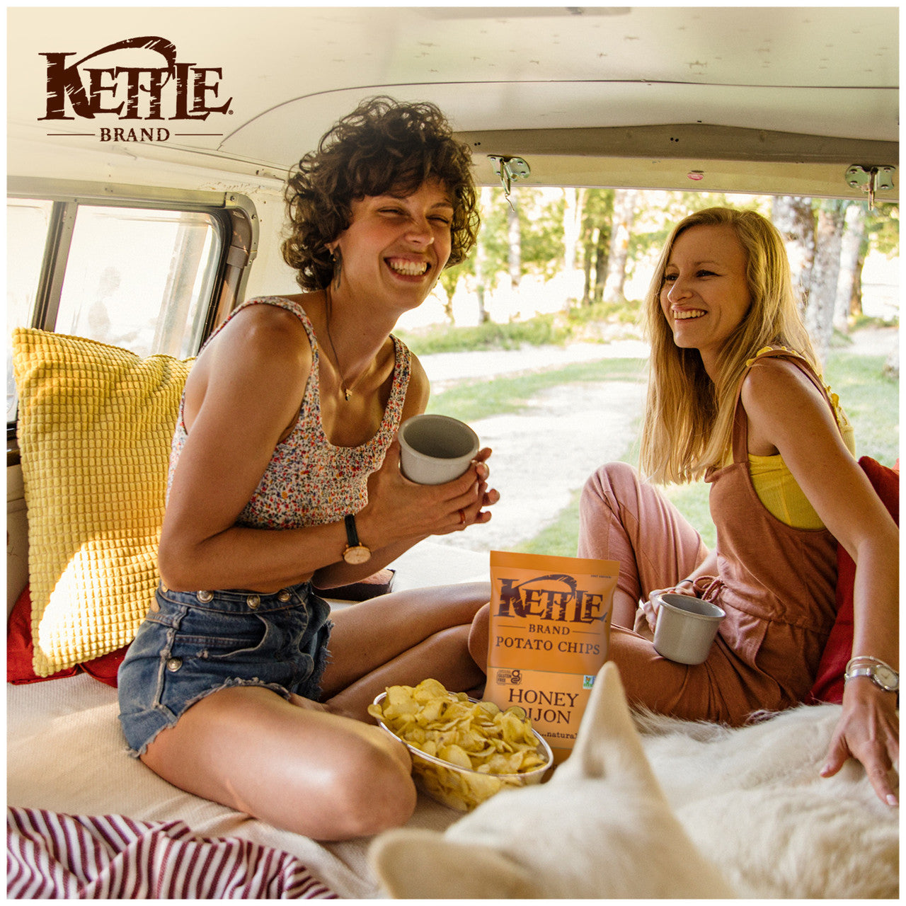 Kettle Chips Honey Dijon Potato Chips (15x5 Oz)-2