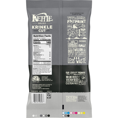 Kettle Chips Salt & Fr Pp Krinkle Chips (15x5 Oz)-8
