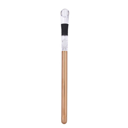 Stainless Steel Wine Bottle Cooler Stick with Leakproof Chilling Rod - Perfect for Wine and Beer Beverages