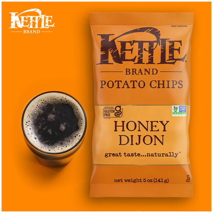 Kettle Chips Honey Dijon Potato Chips (15x5 Oz)-7