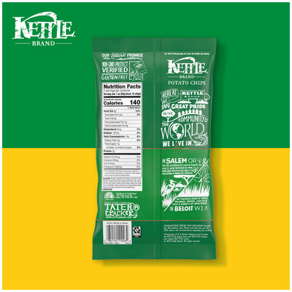 Kettle Chips Sour Cream & Onion Potato Chips (15x5 Oz)-6