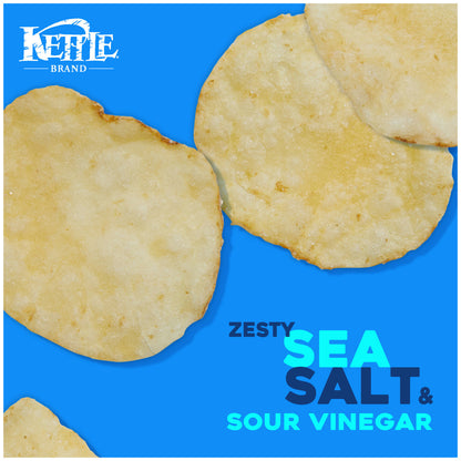 Kettle Chips Salt & Vinegar Potato Chips (15x5 Oz)-3