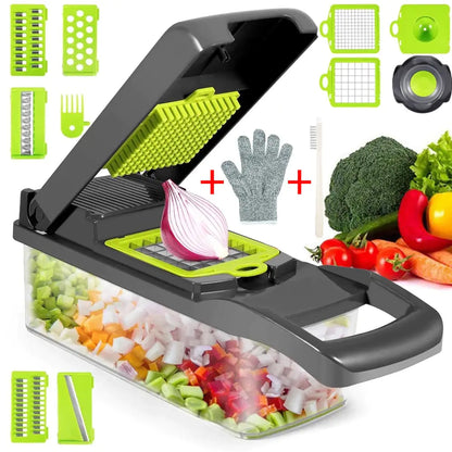 Multifunctional Cutter Shredder Slicer - 10 in 1