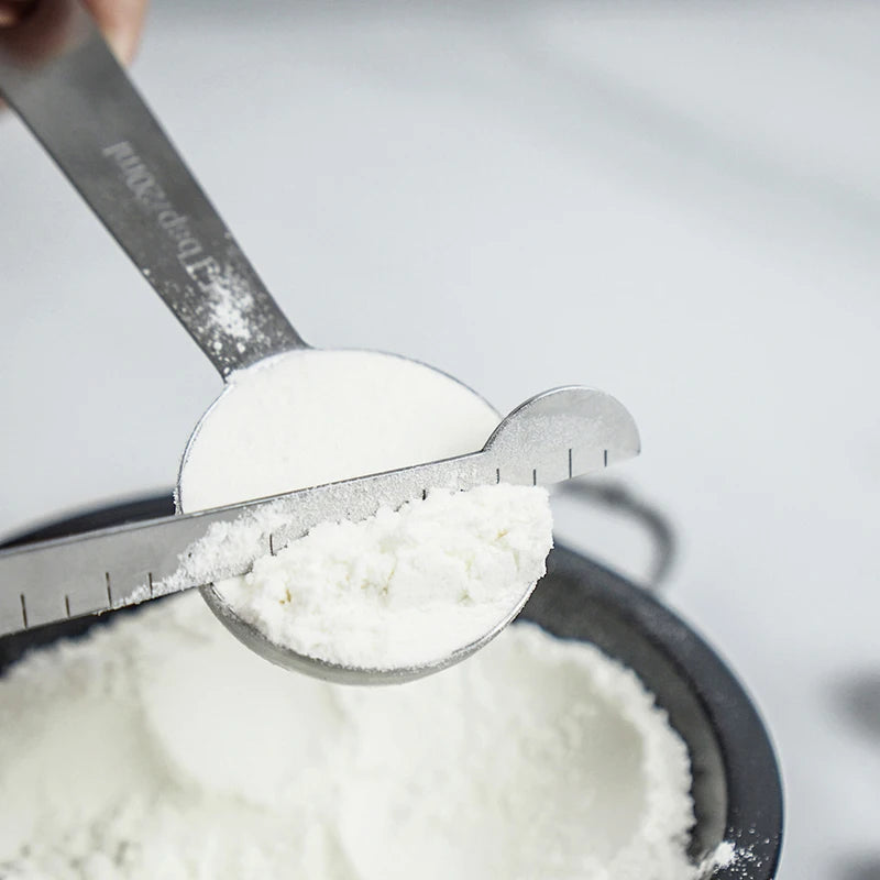 Measuring Spoons Set - Heavy Duty Stainless Steel Measuring Tools For Kitchen Cooking and Home Baking.