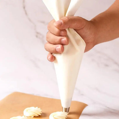 Cotton Piping Bag for Cake Decoration - 25-55cm DIY Recyclable