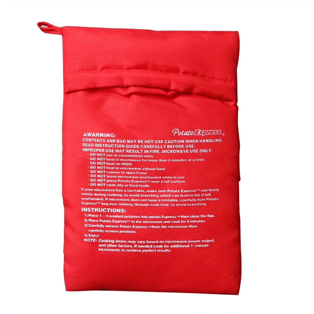 Reusable Microwave Oven Potato Bag.
