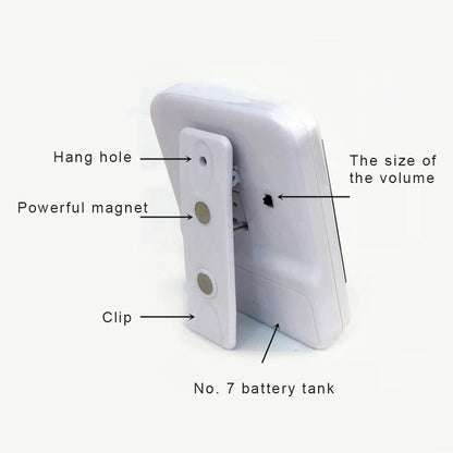 3-Channel Digital Kitchen Timer - Countdown and Up Pocket Timer