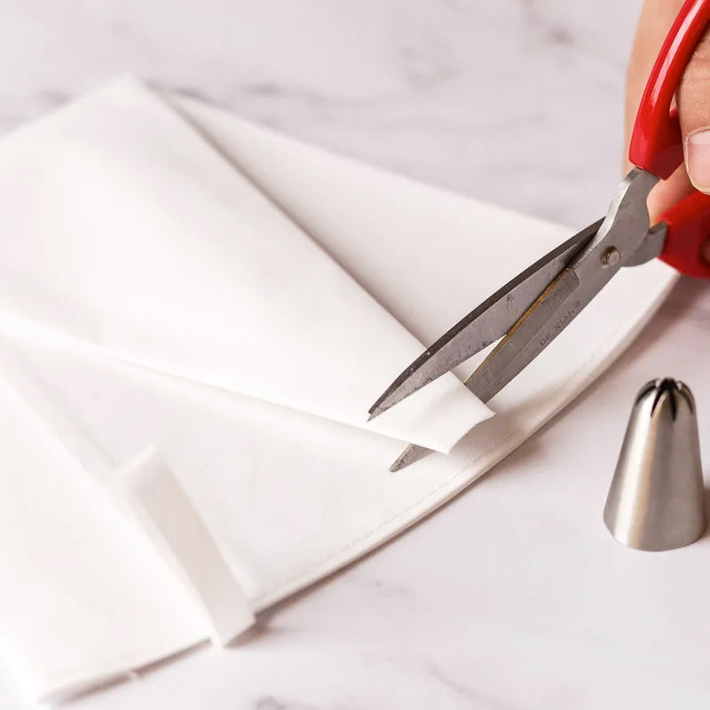 Cotton Piping Bag for Cake Decoration - 25-55cm DIY Recyclable
