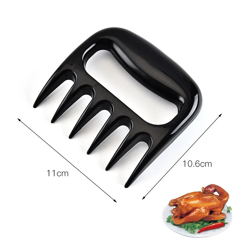 BBQ Meat Shredder Claws Handle Shred Cut Meats Splitter Essential for BBQ Kitchen Cooking BBQ Grill Accessories.