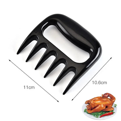 BBQ Meat Shredder Claws Handle Shred Cut Meats Splitter Essential for BBQ Kitchen Cooking BBQ Grill Accessories.