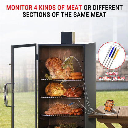 ThermoPro TP27C  4 Probes Digital Kitchen Cooking Thermometer For Meat Backlight BBQ Grilling Oven Meat Thermometer.