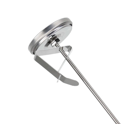 Stainless Steel Probe Thermometer for Kitchen Cooking - 0200 Temperature Meter for Milk Coffee Food and Meat