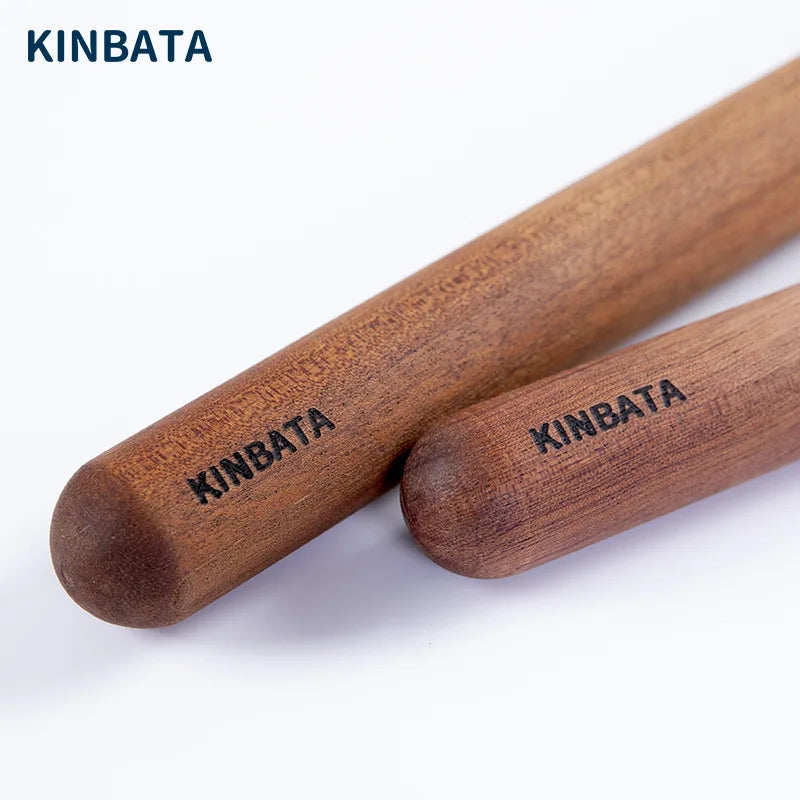 Japanese Ebony Wooden Rolling Pin for Baking and Crafts - Black Fondant and Cake Decoration