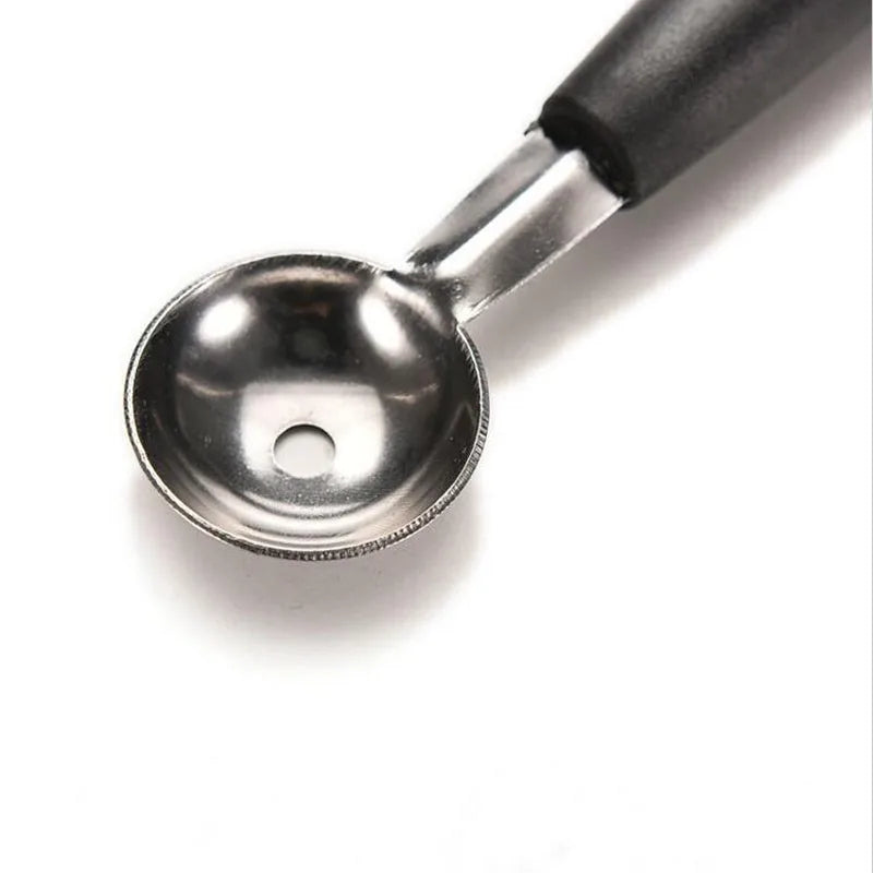 Melon watermelon Ball Scoop Fruit Spoon Ice Cream Sorbet Stainless Steel Double-end Cooking Tool Kitchen Accessories Gadgets.