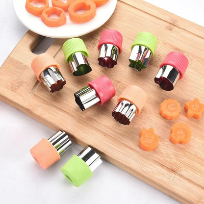 Plastic Handle Vegetable Cutter - Shapes