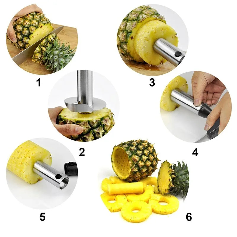 Stainless Steel Pineapple Slicer.