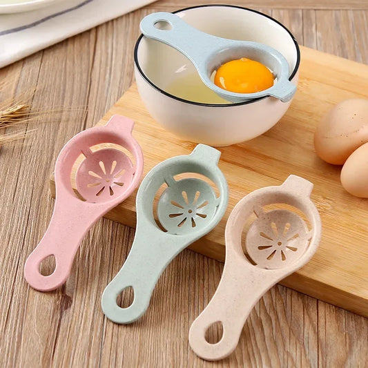 Egg White Yolk Separator Tool Food-grade Egg Baking Cooking Kitchen Tool Hand Egg Gadgets Tools Egg Divider Sieve Seperator.