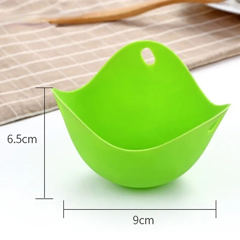 Silicone Egg Poaching Pods.