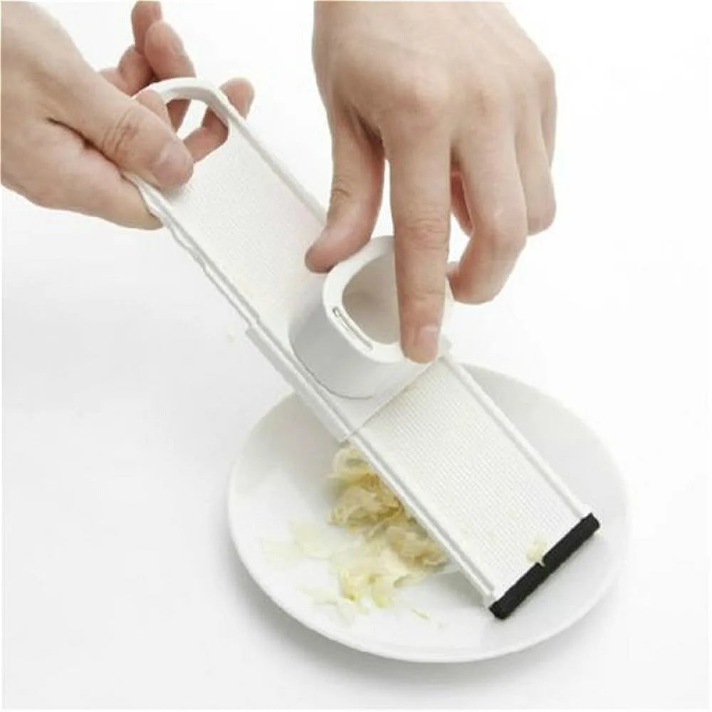 2 in 1 Function Plastic Ginger Garlic Presses Kitchen Fruit Vegetable Tools Garlic Graters Grinding Cooking Gadgets.