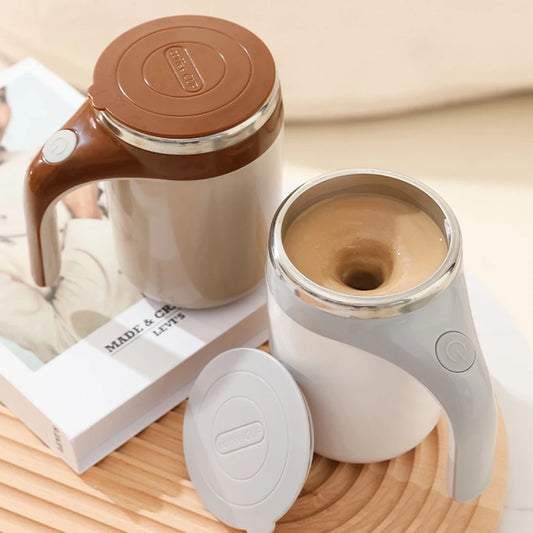 Warmer Bottle Mark Cup USB Charging Magnetic Rotating Blender Lazy Smart Mixer Coffee Milk Mixing Cup Auto Stirring Cup New