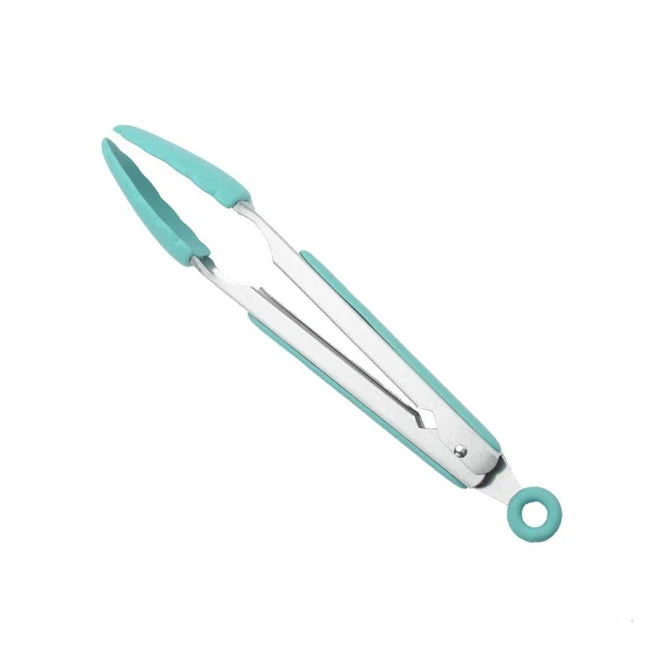 1PC Silicone Wood Turner Soup Spoon Spatula Brush Scraper Pasta Server Egg Beater Kitchen Cooking Tools Kitchenware Green/Pink.