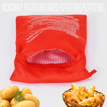 Reusable Microwave Oven Potato Bag.
