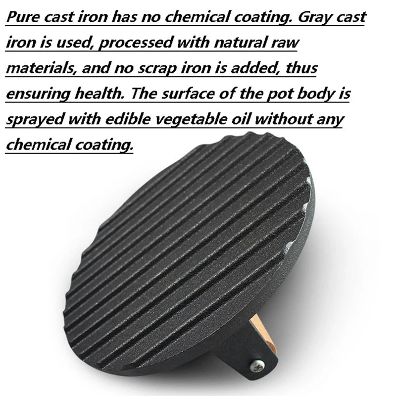 Cast Iron Burger Press - Heavy Duty Hamburger Press W/Heat Resistant Handle.