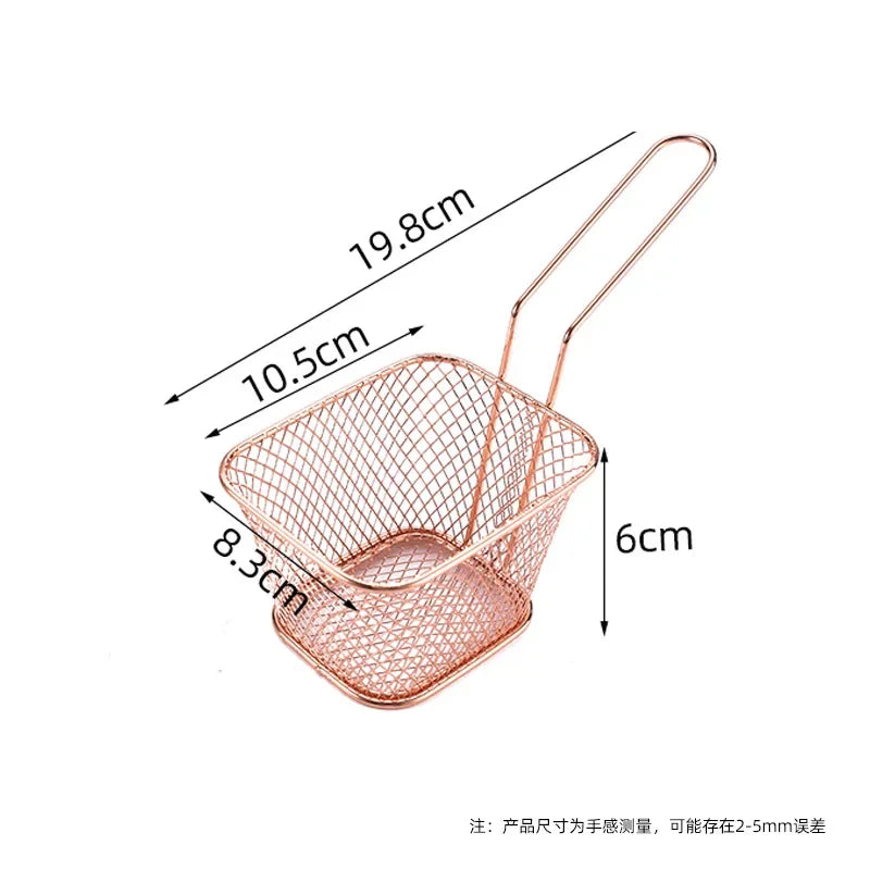Mini Snack N' Fries Mesh Baskets.