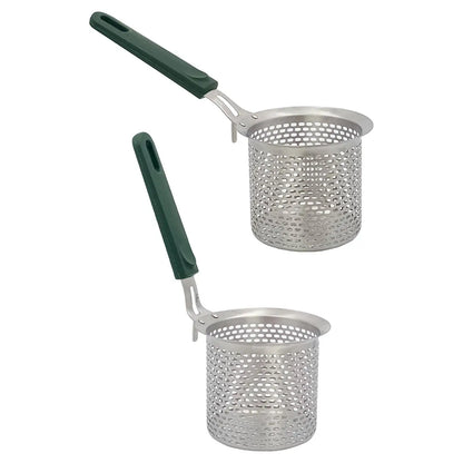 Mesh Pasta Strainer with Handle.