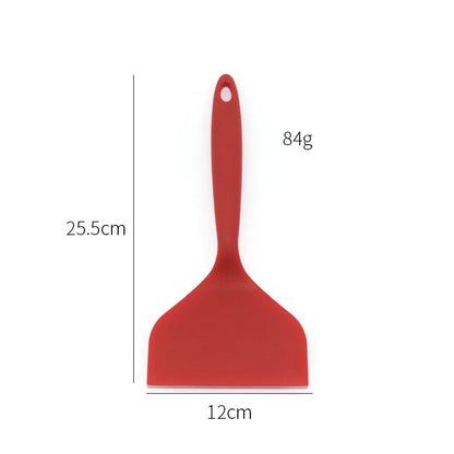Integrated Silicone Spatula Non Stick Wide Mouth Tamagoyaki Shovel Beef Meat Egg Frying Cooking Tool Kitchen Gadgets.