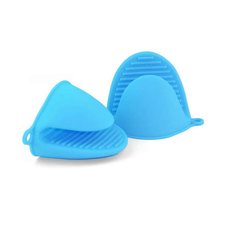 Thicken Silicone Anti-Hot Gloves Microwave Oven Glove Insulation Non Stick Anti-slip Grips Bowl Pot Clips Kitchen Cooking Gadget.