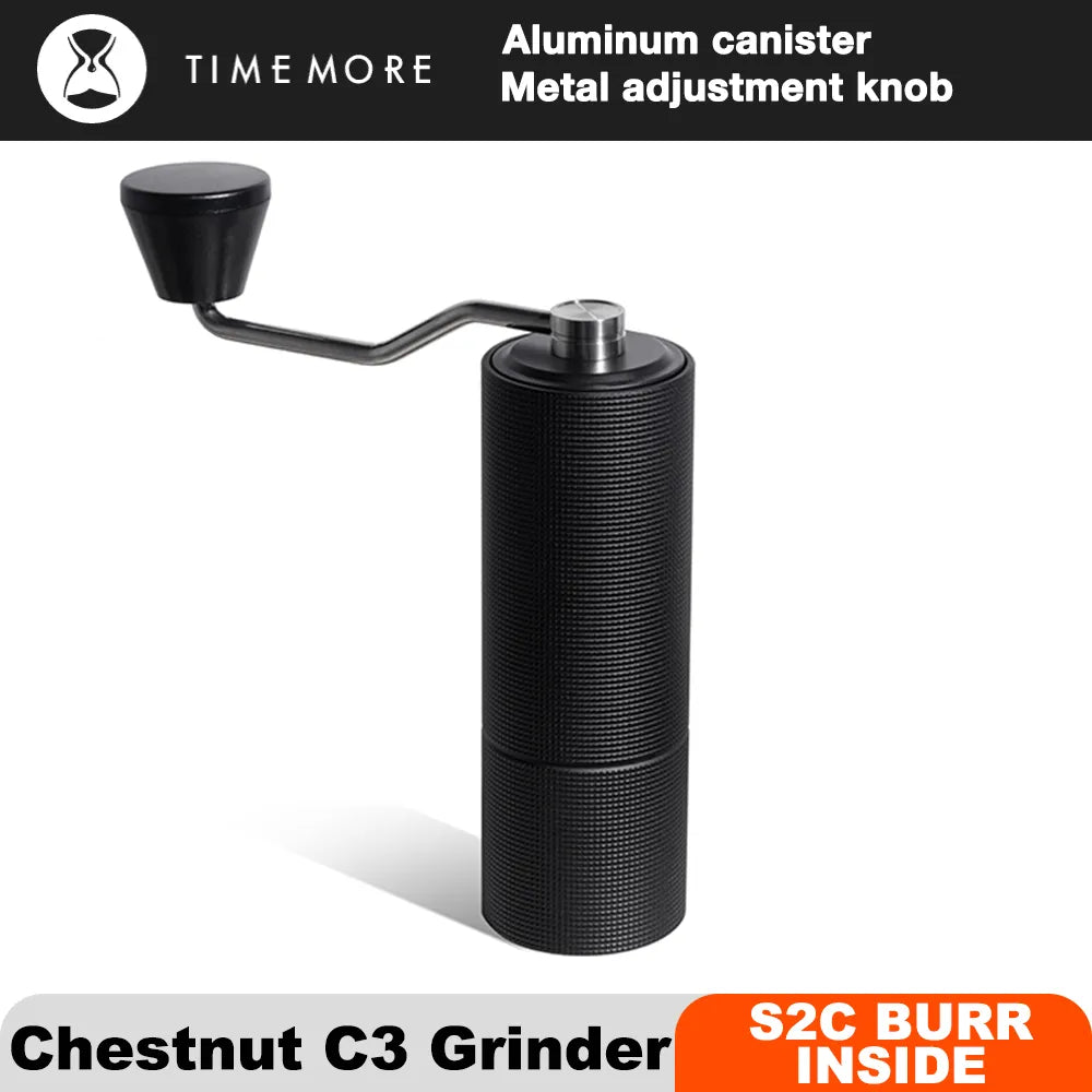 TIMEMORE Chestnut C3 Manual Coffee Grinder S2C Burr Inside High Quality Portable-5
