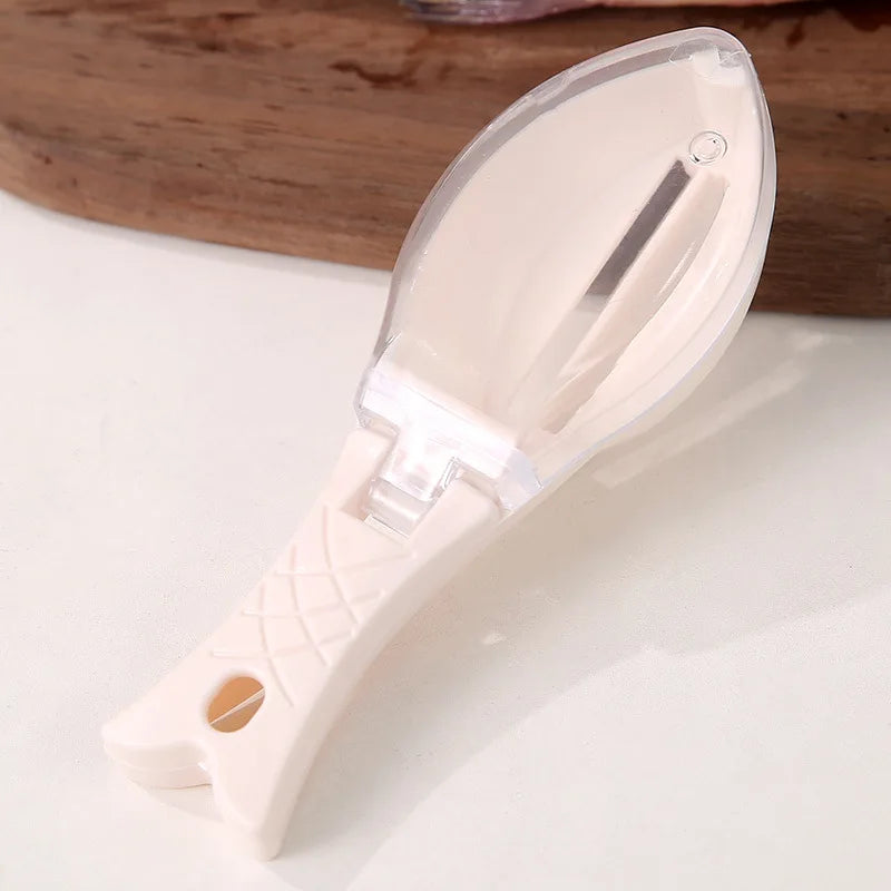 New Kitchen Accessories Cozinha Fish Scale Remover Knife Cleaning Peeler Practical Kitchen Supplies Cooking Home Gadgets.