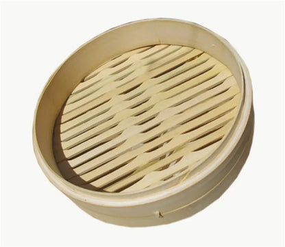 One Cage or Cover Cooking Bamboo Steamer Fish Rice Vegetable Snack Basket Set Kitchen Cooking Tools dumpling steamer steam pot.