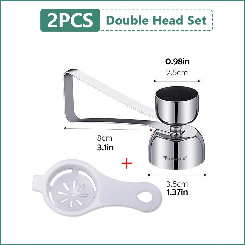 304 Stainless Steel Eggshell Opener Double Head Metal Boiled Raw Egg Creative Gadgets Kitchen Cooking Tool Kitchen  Accessories.