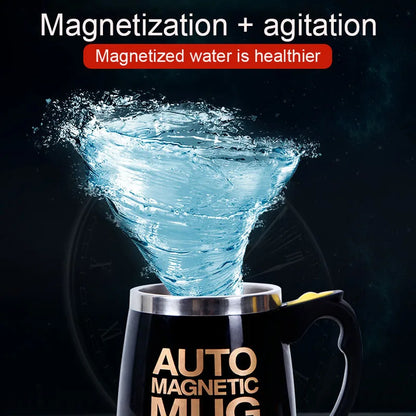 Self-Stirring Mug - USB Rechargeable Stainless Steel Coffee Mixer
