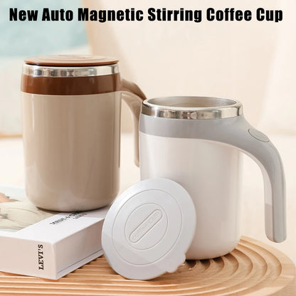 Warmer Bottle Mark Cup USB Charging Magnetic Rotating Blender Lazy Smart Mixer Coffee Milk Mixing Cup Auto Stirring Cup New