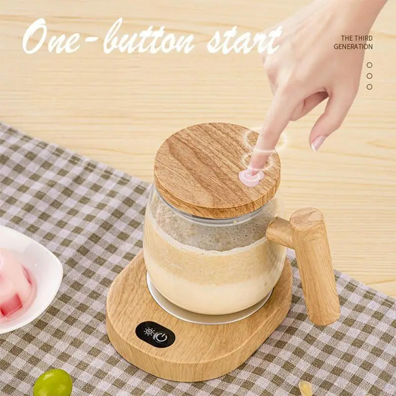 Self-Stirring Electric Coffee Cup with Protein Powder Mixing Function