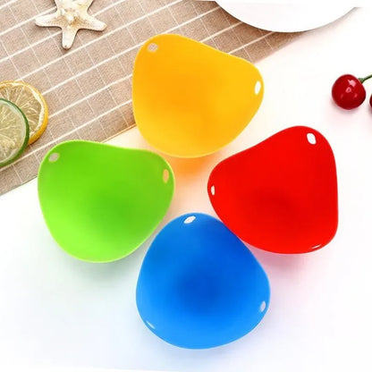 Silicone Egg Poaching Pods.