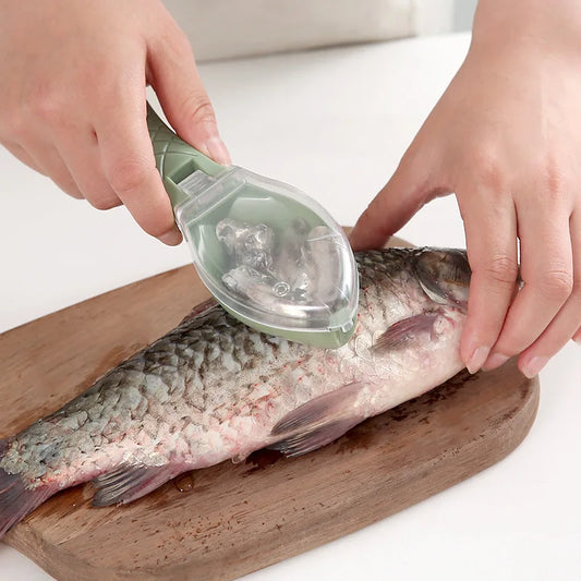 New Kitchen Accessories Cozinha Fish Scale Remover Knife Cleaning Peeler Practical Kitchen Supplies Cooking Home Gadgets.